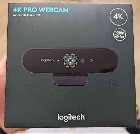 Нова оригінальна веб-камера Logitech BRIO 4K Pro, V-U0040 (в пломбах) Київ