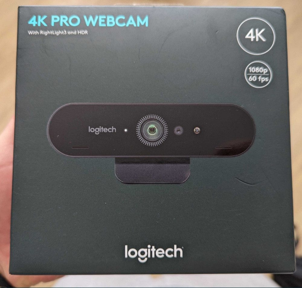 Нова оригінальна веб-камера Logitech BRIO 4K Pro, V-U0040 (в пломбах) Київ - фото 1