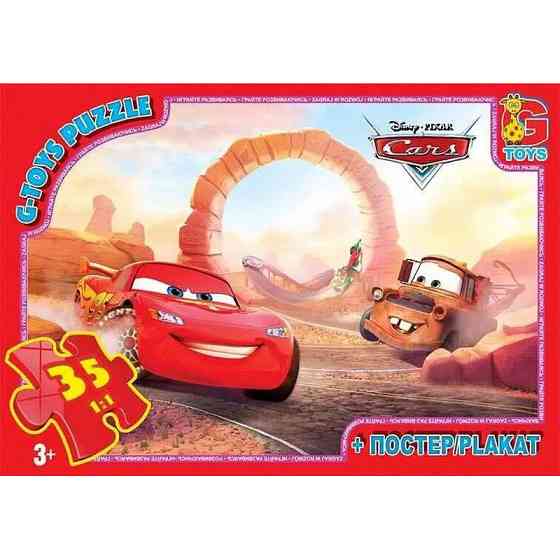 Пазли дитячі "Тачки" Z10185, 35 елементів Вінниця