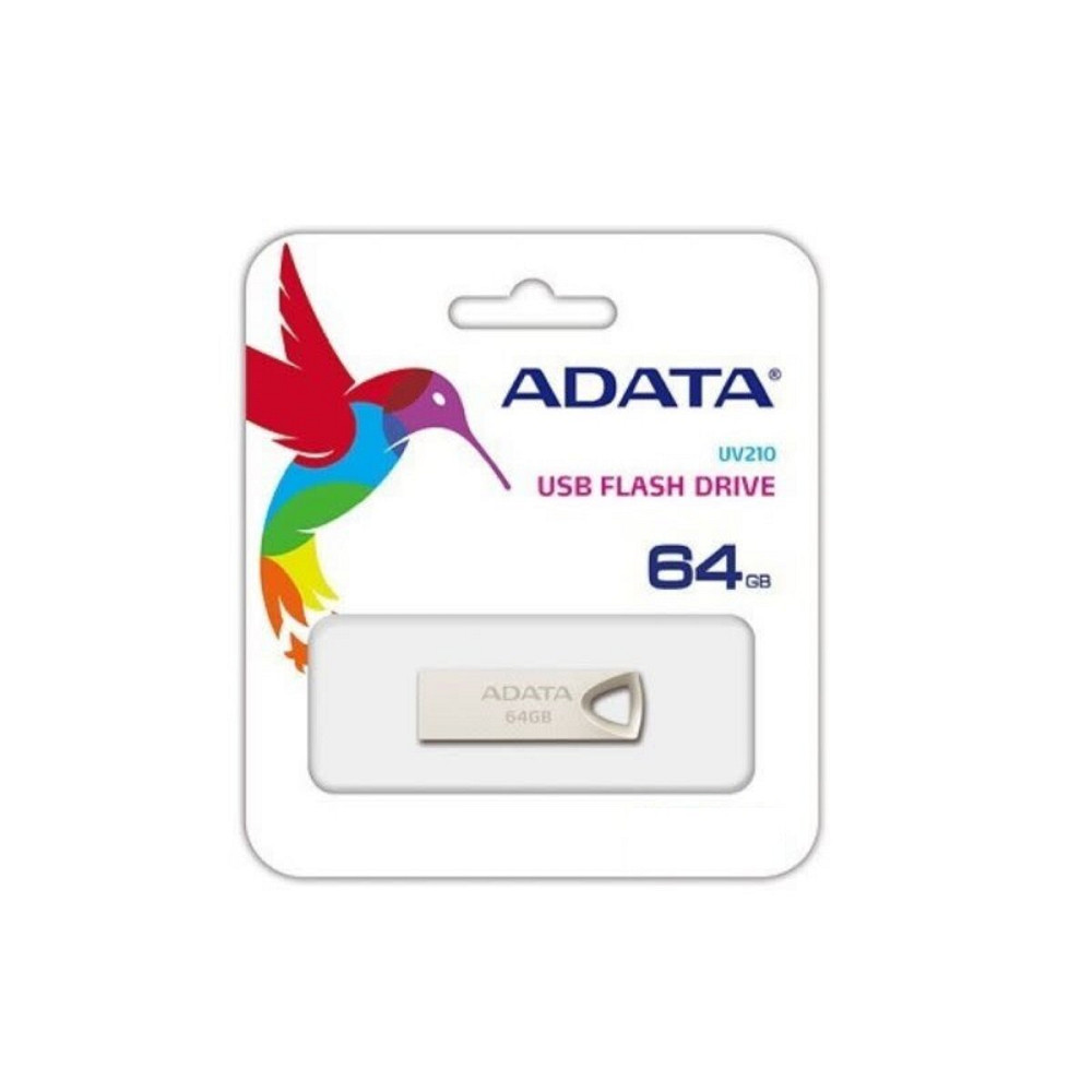 Flash A-DATA USB 2.0 AUV 210 64Gb Golden Киев - изображение 4