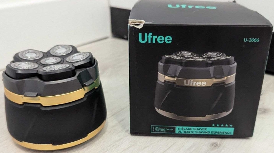 Электробритва для головы Ufree 6D магнитная водозащищенная бритья бороды. Харьков - изображение 7