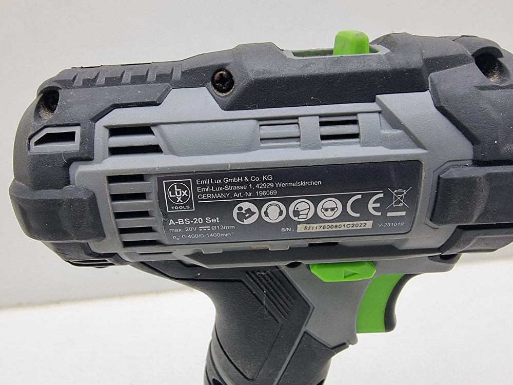 Шуруповерт Lux-tools BS-20 Set (товар вживаний) Луцк - изображение 4