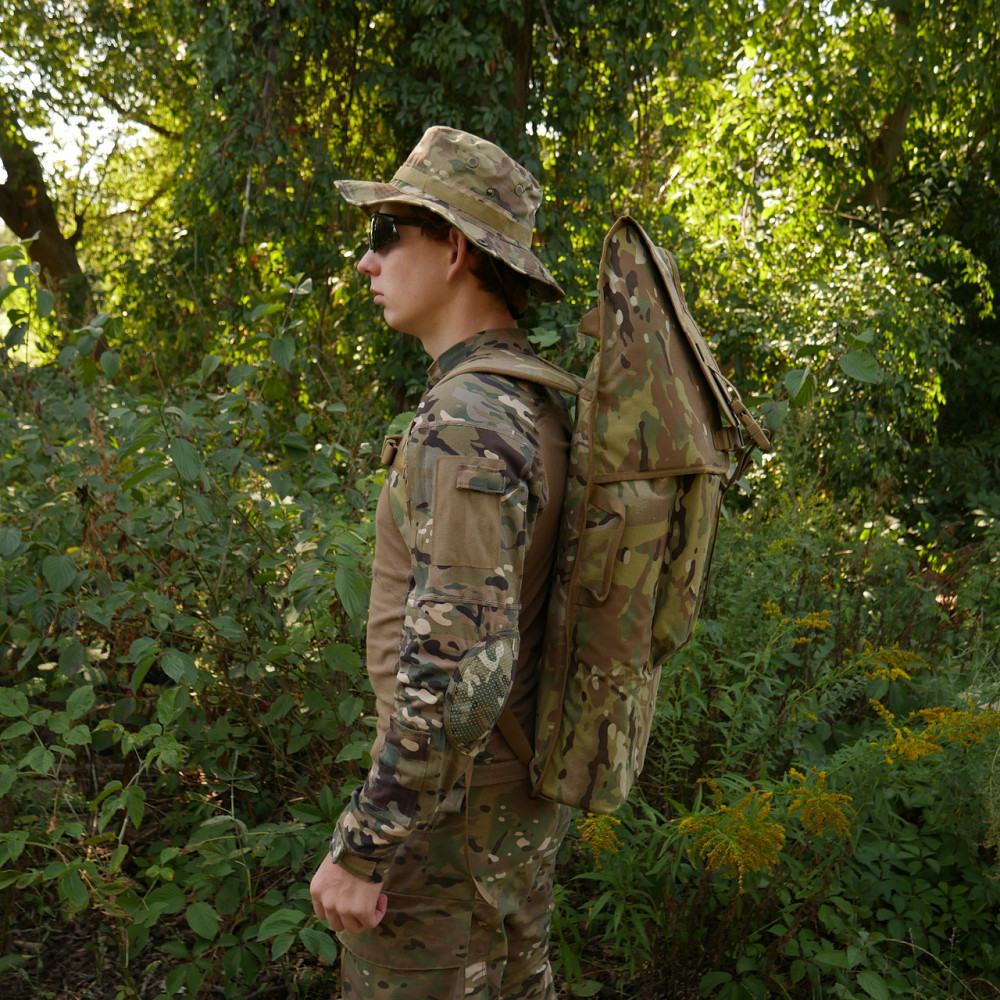 Тактичний рюкзак для пострілів РПГ-7 Кордура Мультикам. Сумка для РПГ-7, сумка для пострілів РПГ Київ - фото 7