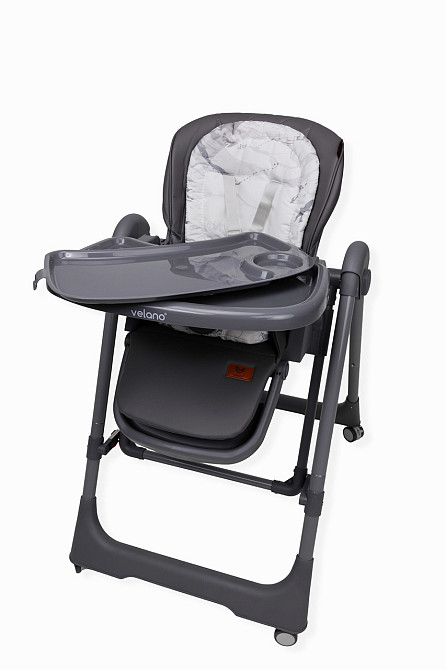 Стул-качалка для кормления ребенка 2 в 1 VELANO Nomi, black Киев - изображение 13