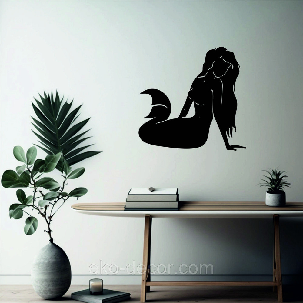 Декоративное настенное 3D Панно «Русалочка» Декор на стену с объемом Киев - изображение 4