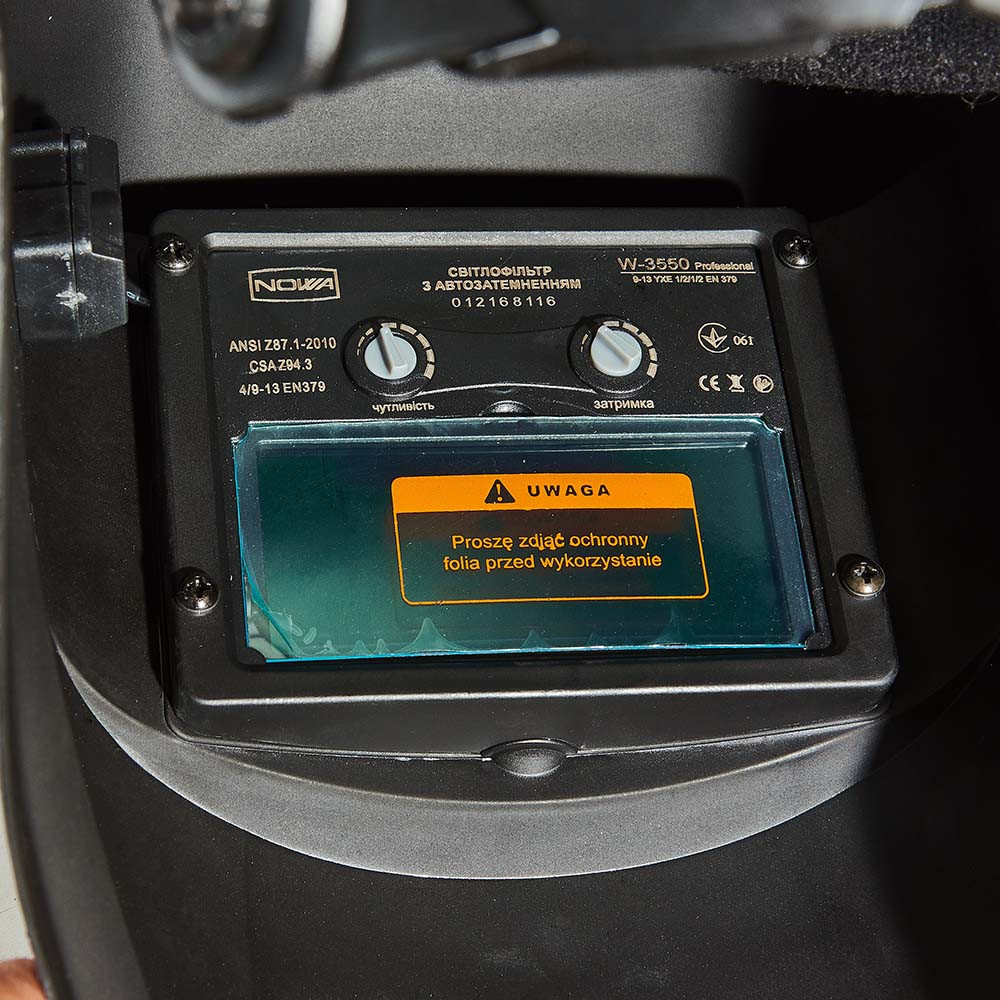 Маска зварювальника хамелеон NOWA W-3550 Professional Харків - фото 5