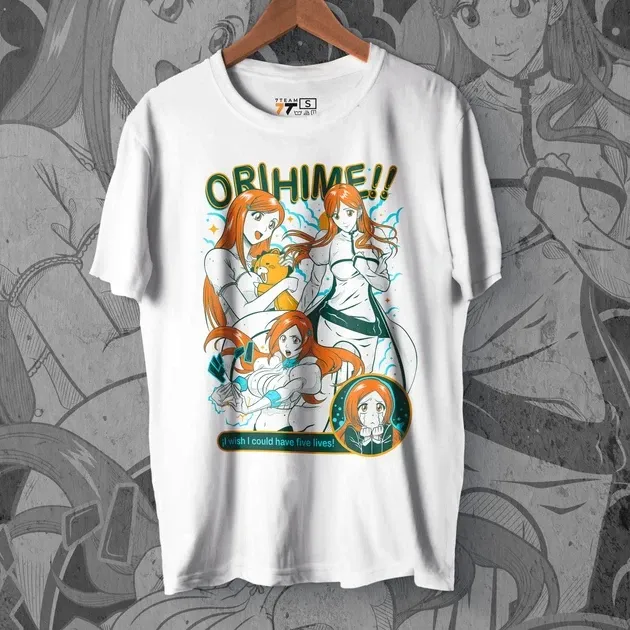 Футболка чоловіча з  принтом Блич Оріхіме WE Розмір 48 Anime0993 Дніпро - фото 1