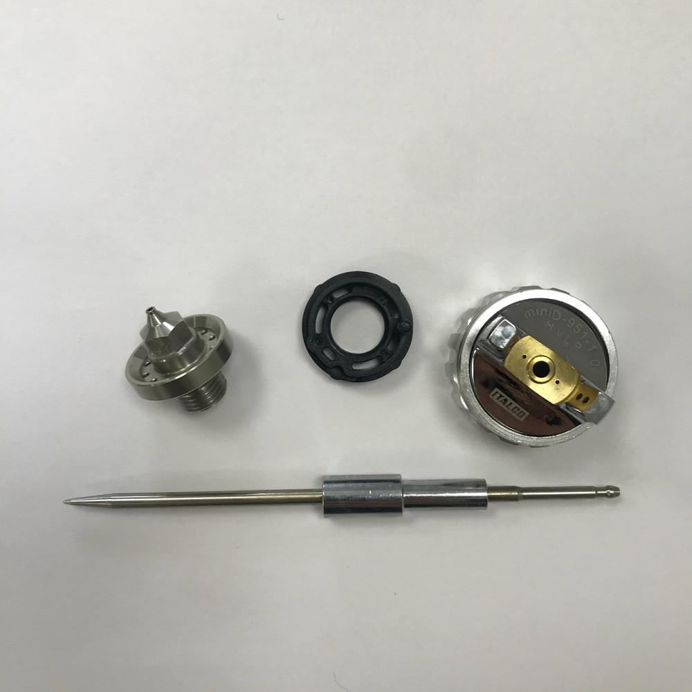 Форсунка 1мм для краскопультів D-951-MINI HVLP ITALCO NS-D-951-MINI-1.0 Чернігів - фото 4