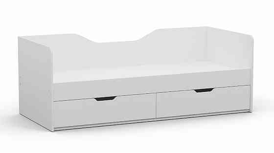 Кровать односпальная L-3, Белый, 1932х850х700 Львов