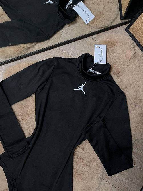 Женский стильный боди под горло с длинными рукавами микромасло с начесом Турция 44 Одесса - изображение 5