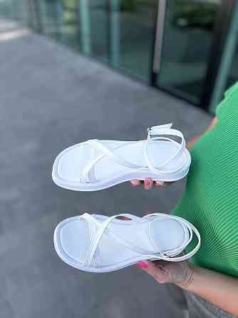 No brend Босоніжки жіночі 47 білі (літо, шкіра натуральна) (5252) 36-40 Коломия