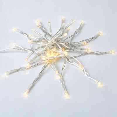 Гирлянда YES! Fun Нить 41 LED Тепло-белая 2.8 м Статическая На батарейках (975054) Винница