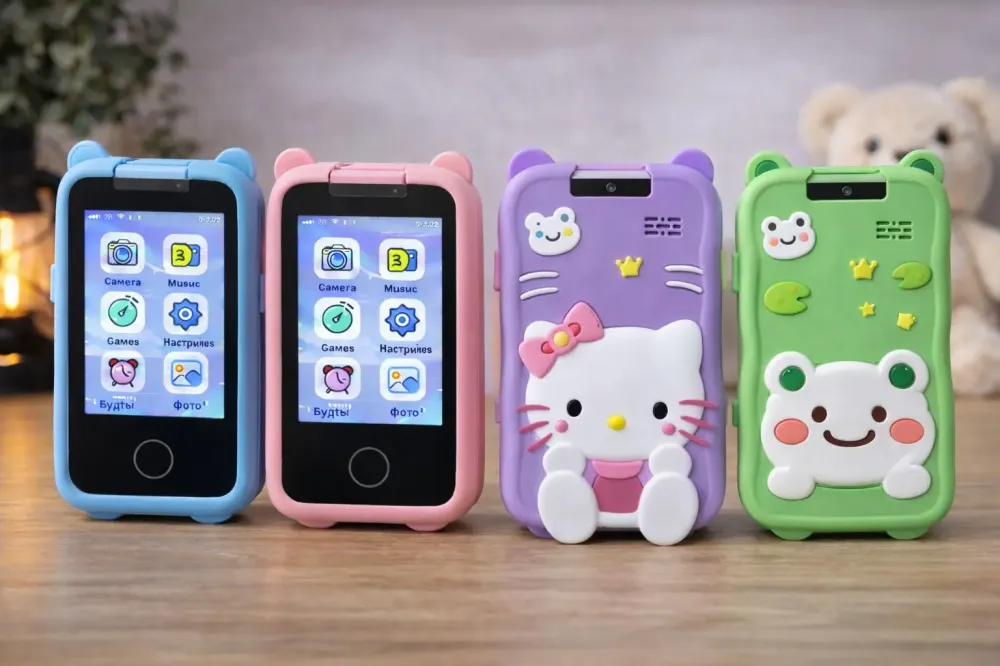 Телефон Интерактивный Смартфон с сенсорным экраном Детская игрушка с играми камерой приложениями Коломыя - изображение 1