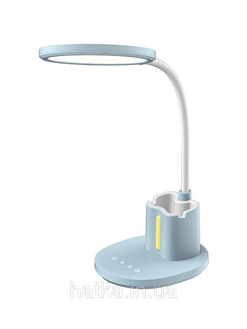Лампа настольная гибкая светодиодная Sirius BL-1503 голубая Киев - изображение 1