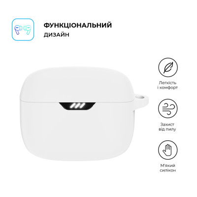 Чохол для навушників Armorstandart Hang Case для JBL Tune Buds White (ARM80453) Вінниця - фото 2