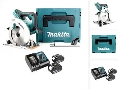 Электрическая пилка Makita DHS 710 RGJ 36V akumulatorowa pilarka tarczowa 190 mm + 2x akumulator 6.0Ah + ładowarka + Makpac Киев - изображение 1