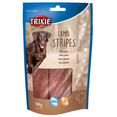 Ласощі для собак Trixie Premio Lamb Stripes ягня 100 г (4011905317410) Вінниця