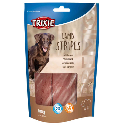 Лакомство для собак Trixie Premio Lamb Stripes ягненок 100 г (4011905317410) Винница - изображение 1