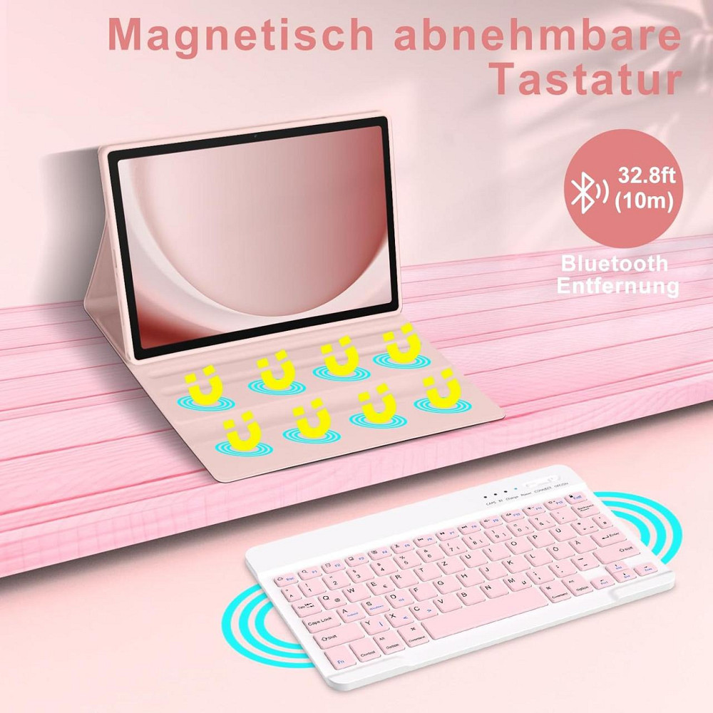 Чехол-клавиатура Samsung Galaxy Tab A9+/A9 Plus 2023 11 Inch SM-X210/X215/X216 Днепр - изображение 4