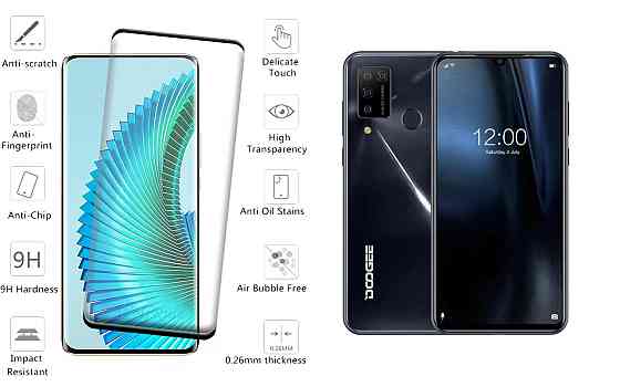 Защитное стекло HyperGlass Pro для DOOGEE N20, N20 Pro – максимальная чувствительность и защита Киев