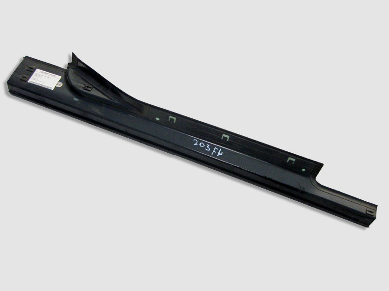 Mercedes-Benz  A2036800735 9051 Накладка чорна переднього лівого дверного отвору з хромом C-Class W203 Одесса - изображение 2