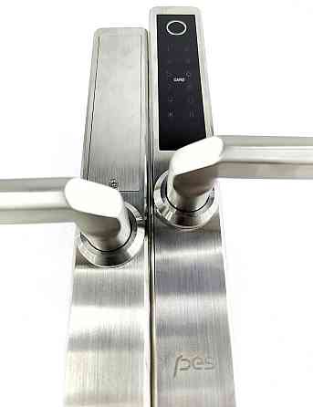 PES Aston сірий смарт замок з нержавіючої сталі Київ