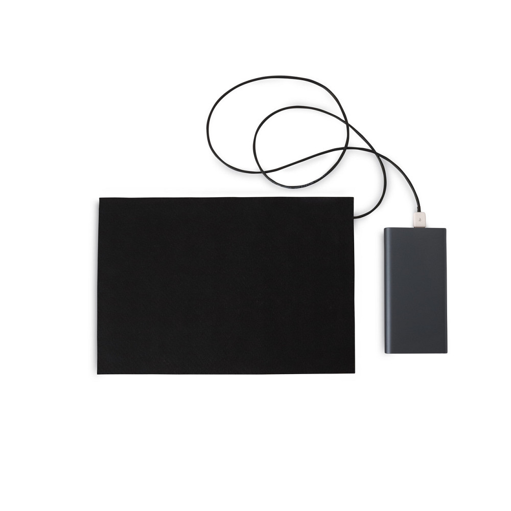 Грілка переносна від Power Bank ТРІО 05002 5В, 20х30 см, чорна Винница - изображение 2