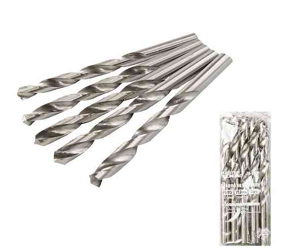 Свердло для металу MASTERTOOL HSS 11,0х142 мм WHITE 10-1110 Рівне