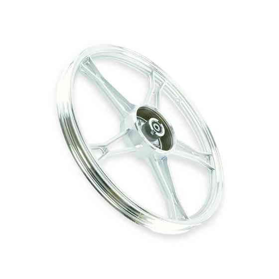 Диск передній мопед Дельта лита алюмінієва D=17 підшипник 12 мм колісний Мукачево