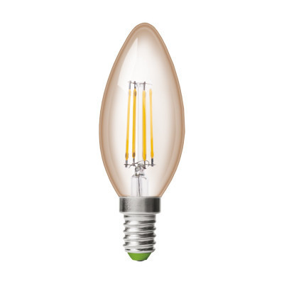 Лампочка Eurolamp LED CL 6W 620 Lm E14 4000K deco 2шт (MLP-LED-CL-06144(Amber)) Винница - изображение 2