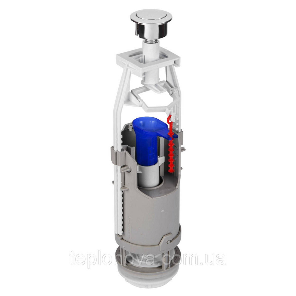 Комплект арматури для зливного бачка з бічною поданням води 1/2" й одним режимом зливання СТОП АБк-05 Чернівці - фото 3