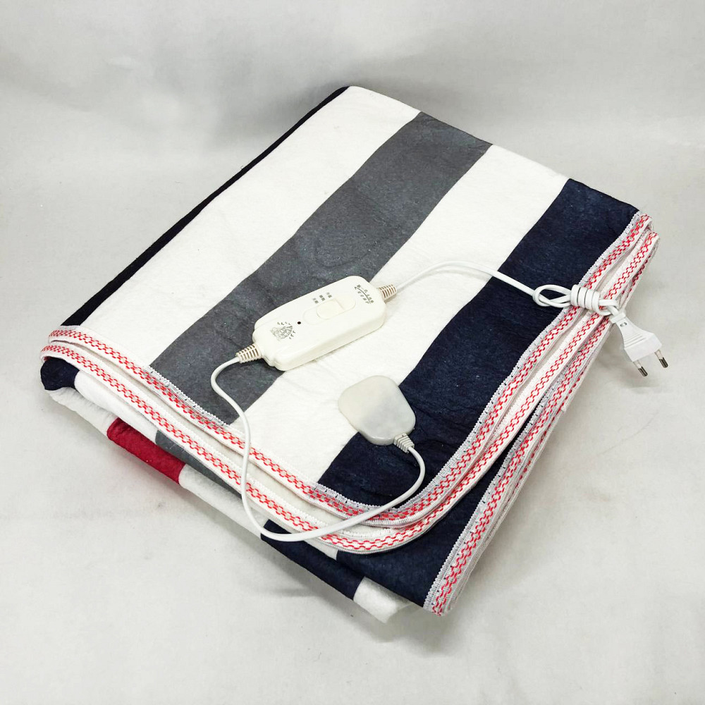 Електропростирадло 150х120 см тепле електро простирадло ковдра з підігрівом смужка RH-81 Львів - фото 8
