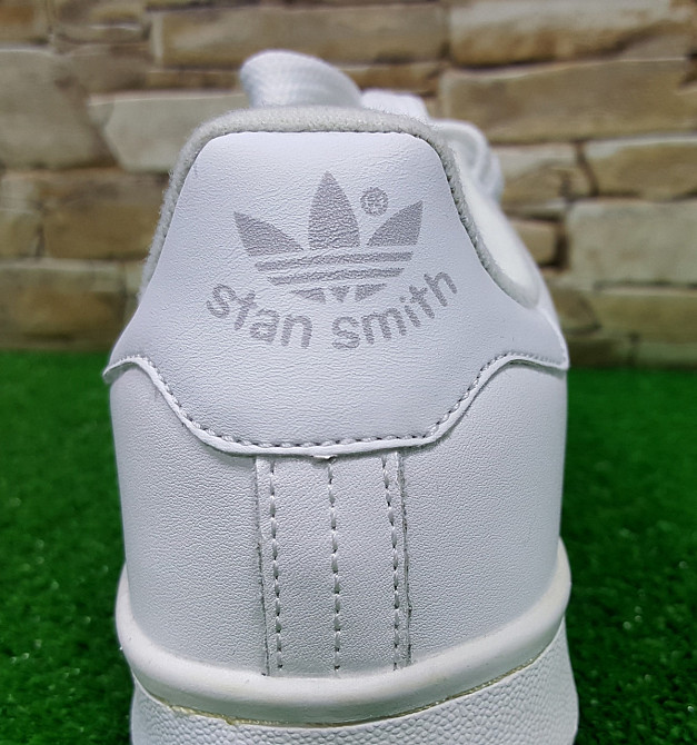 Женские кожаные  кроссовки Adidas Stan Smith White Киев - изображение 8