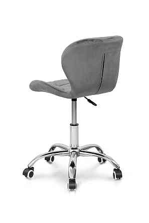 Стілець офісний Роккі, велюр сірий Київ