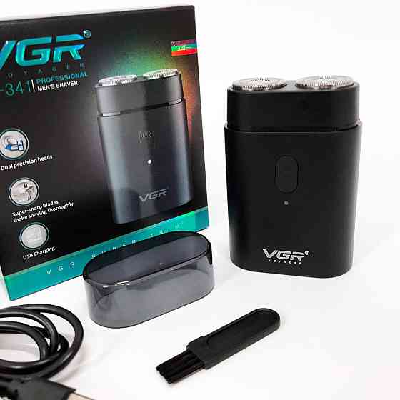 Електробритва для ідеального гоління VGR V-341, Бездротова електрична бритва для гоління ZX-74 Івано-Франківськ