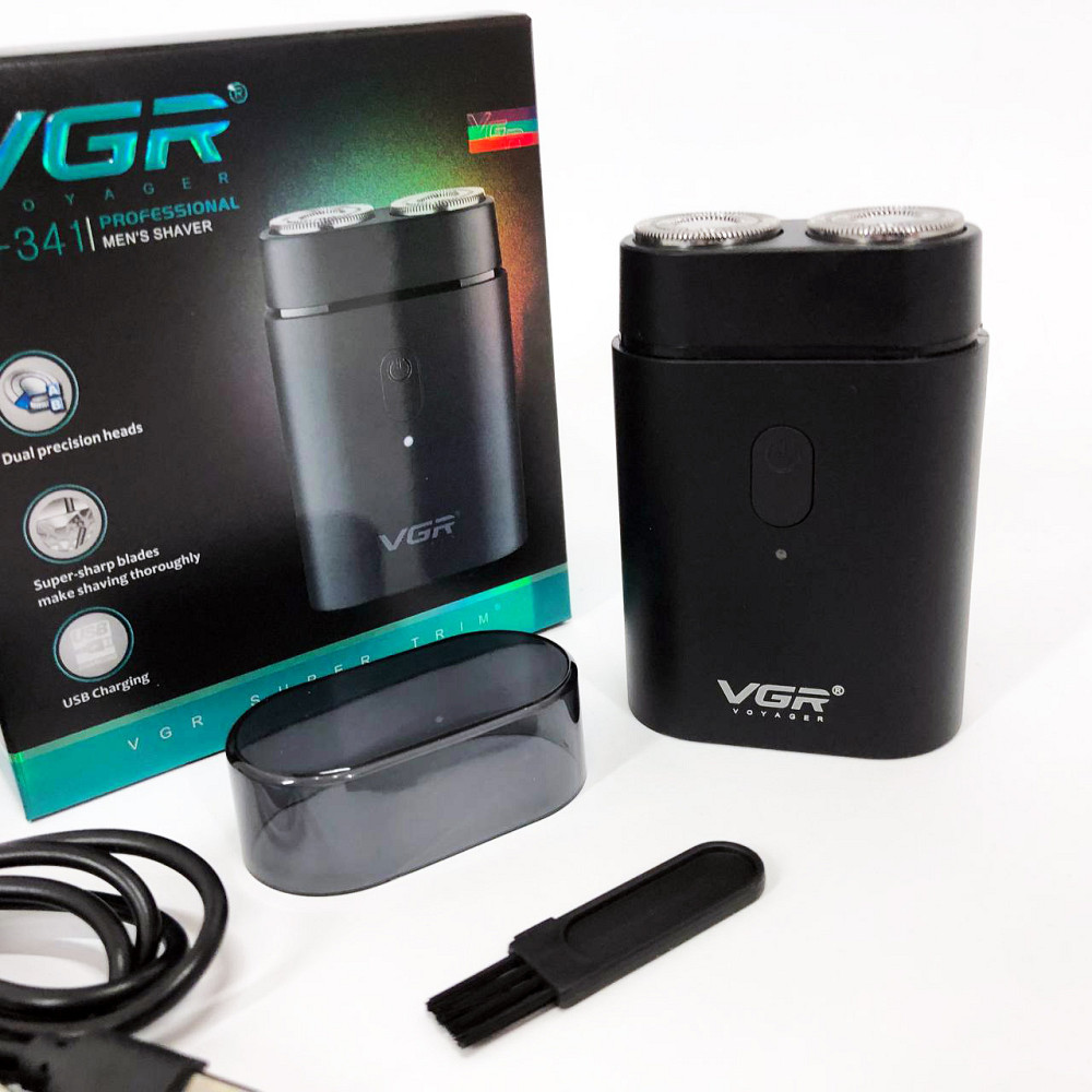 Електробритва для ідеального гоління VGR V-341, Бездротова електрична бритва для гоління ZX-74 Івано-Франківськ - фото 6
