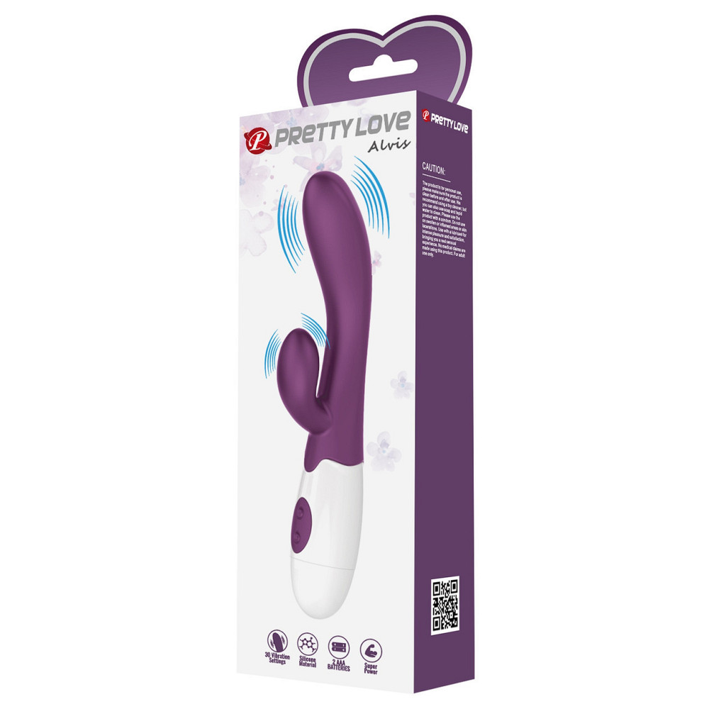 Вибратор PRETTY LOVE Alvis purple, 30 function Sex Aura Киев - изображение 2