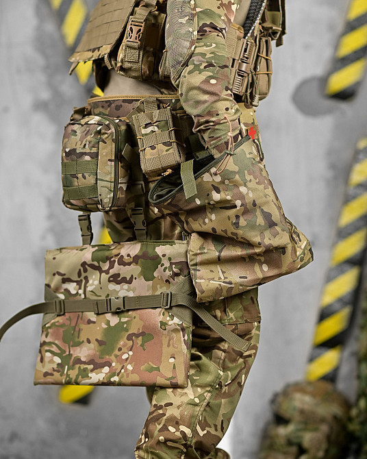 Плитоноска та РПС мультикам у зборі мультика кордура під магазин аптечку рацію Одеса - фото 7