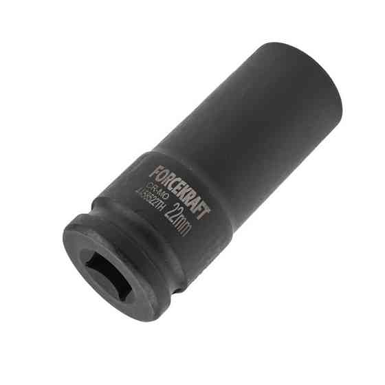 Головка ударна тонкостінна 1/2", 22мм (6гр.) FORCEKRAFT FK-4458522TH Одеса