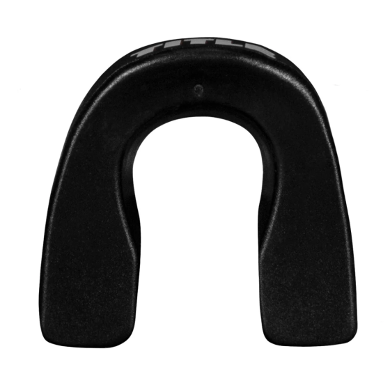 Капа TITLE Boxing Gel Max Channel Black (вік 11+) Каменское
