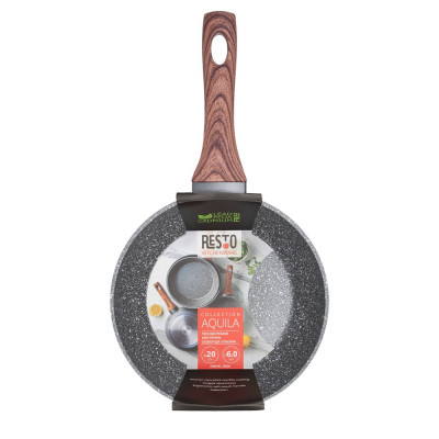 Сковорода Resto Aquila глибока 20 см (93050) Винница - изображение 7