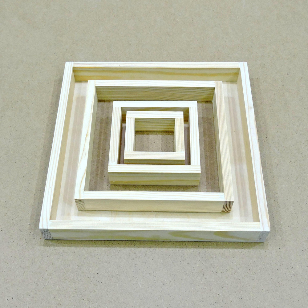 Лоток деревянный 10*10*4см (ДВП) Николаев - изображение 6