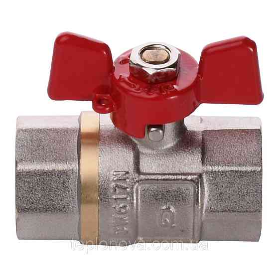 Кран шаровый прямой Q PROFESSIONAL 3/4″ ВВ КБ PN40 QP151 Черновцы