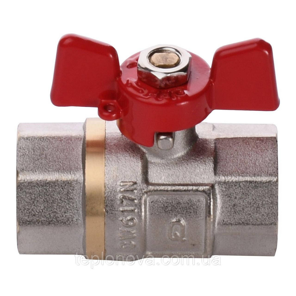 Кран шаровый прямой Q PROFESSIONAL 3/4″ ВВ КБ PN40 QP151 Черновцы - изображение 2