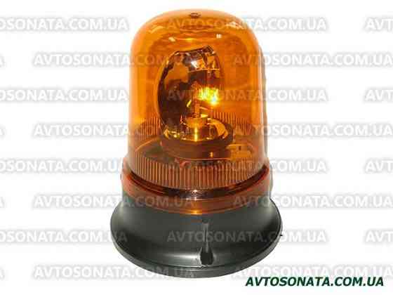 Мигалка кругла TR 503-3 12V (H1/55W) жовта (на шурупах) Вінниця