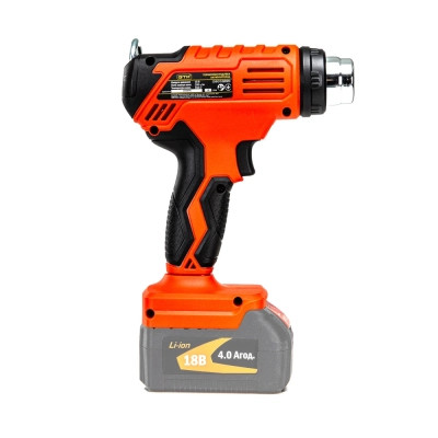 Строительный фен GTM HGC18/550, 18V, 350/550С, 160/200л/мин (без АКБ и ЗП) (HGC18/550_BARE TOOL) Винница - изображение 4