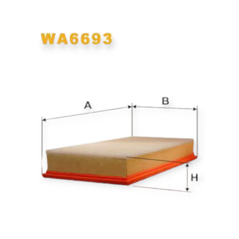 Фильтр Фольцваген Гольф , Bora, Шкода Octavia 1.6, 1.8, 1.9SDI, 1.9TDI, 2.0-16V 97- с поролоном воздушный Мукачево - изображение 1
