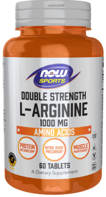 L-аргинин Now Foods Arginine 1000mg 60 таб Київ - фото 4