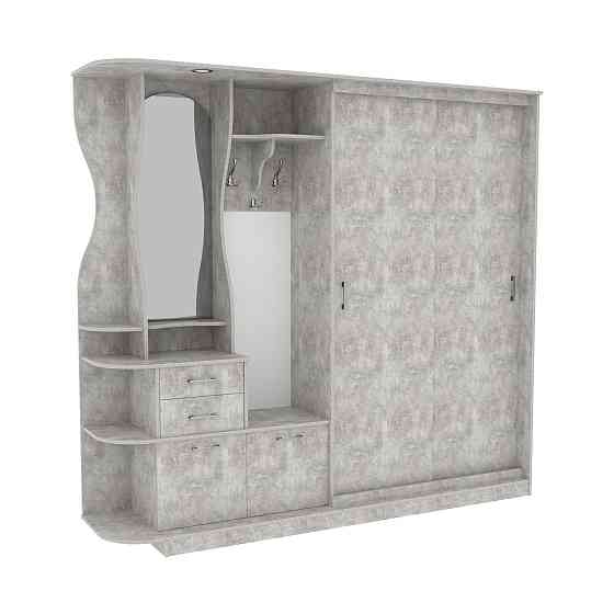 Прихожая Люкс-купе LUX, Бетон, 2500/500/2100 Львов