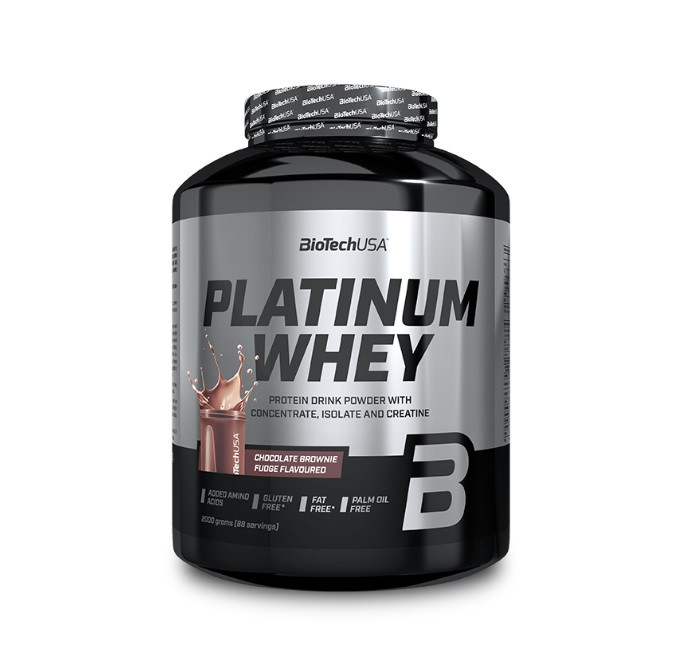 Platinum Whey 2000g (Chocolate brownie fudge) Луцк - изображение 1